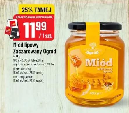 Miód lipowy zaczarowany ogród