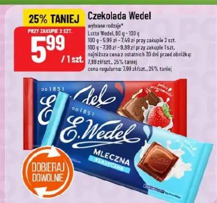 Czekolada Wedel
