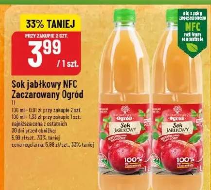 Sok jabłkowy NFC Zaczarowany Ogród