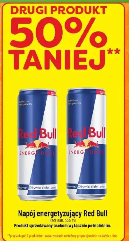 Napój energetyzujący Red Bull
