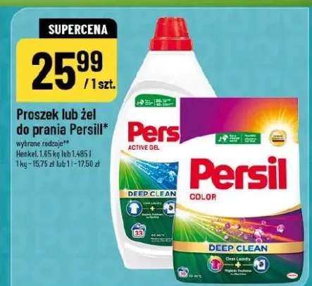 Proszek lub żel do prania