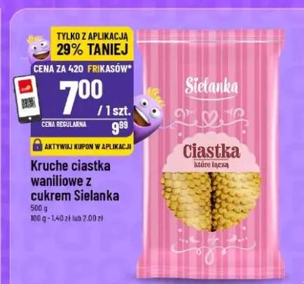 Kruche ciastka waniliowe z cukrem