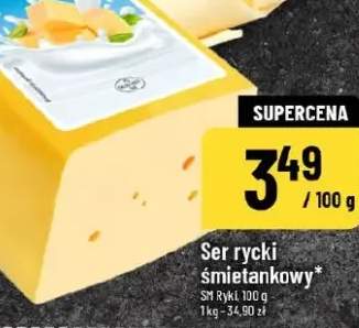 Ser rycki śmietankowy