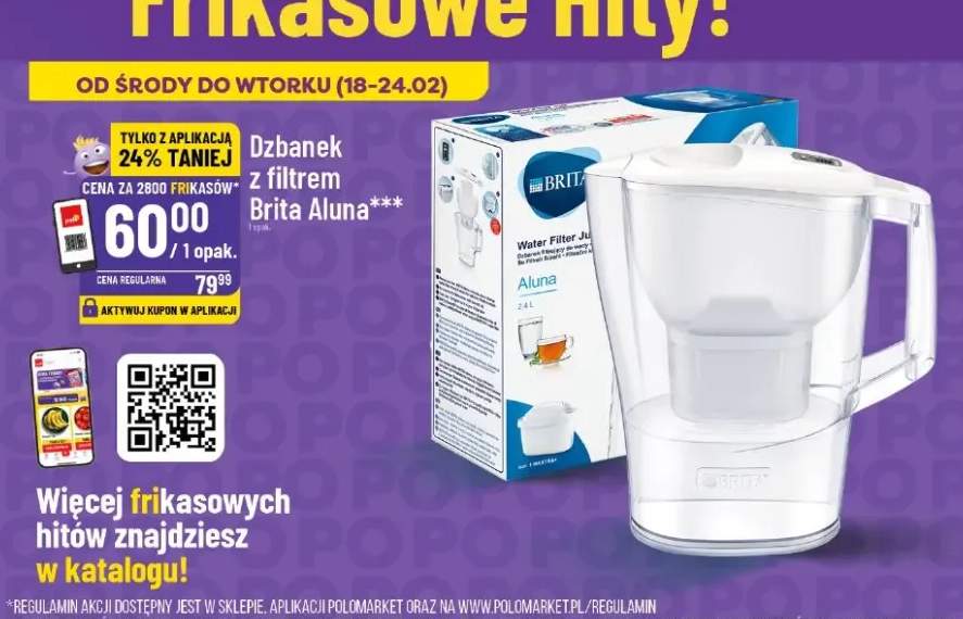 Dzbanek z filtrem Aluna