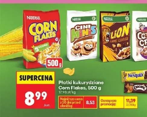 płatki kukurydziane