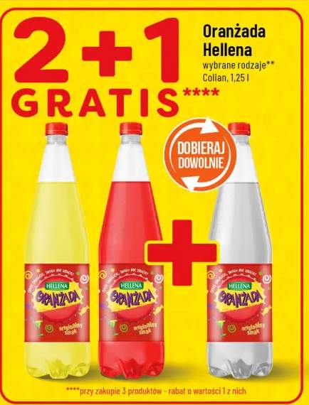 Oranżada Hellena wybrane rodzaje