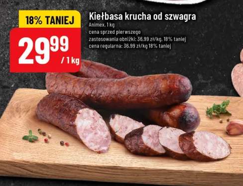 Kiełbasa krucha od szwagra Animex