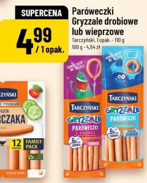 Parówki z szynki lub fileta z kurczaka Family Pack