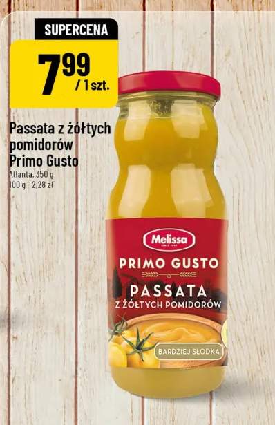 Passata z żółtych pomidorów
