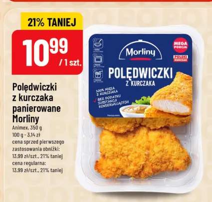 Polędwiczki z kurczaka panierowane