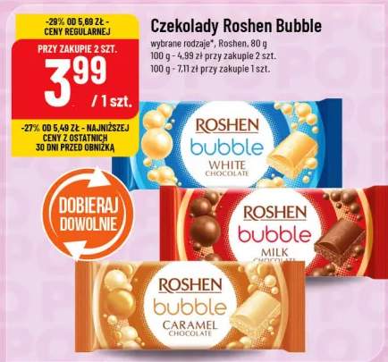 Czekolady Roshen Bubble
