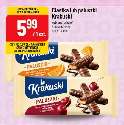 Ciastka lub paluszki Krakuski