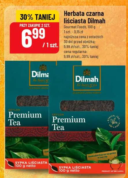 Herbata czarna liściasta