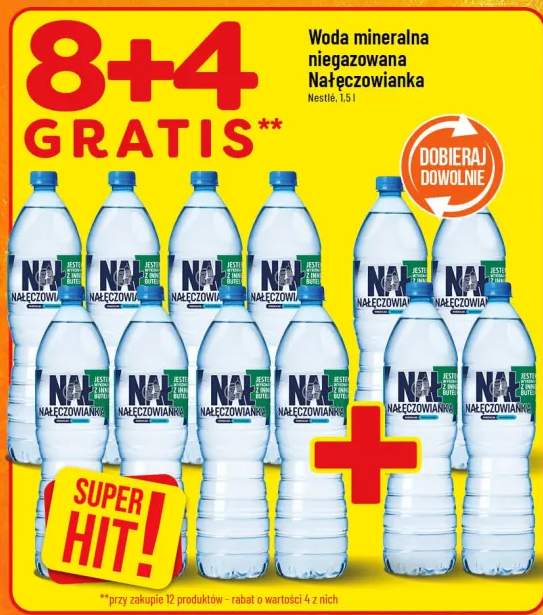 Woda mineralna niegazowana