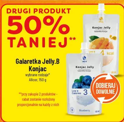 Galaretka Jelly.B Konjac wybrane rodzaje
