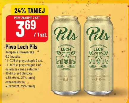 Piwo Lech Pils