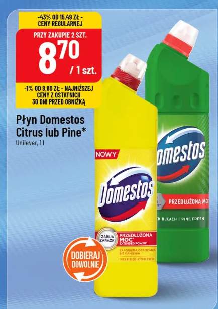 Płyn Citrus lub Pine