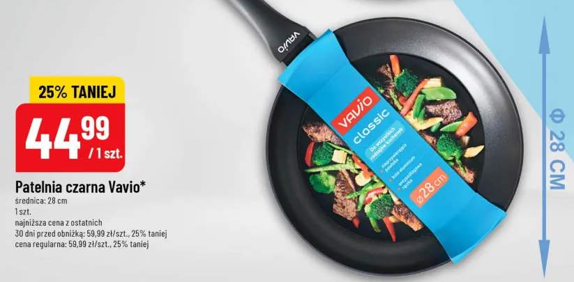 Patelnia czarna classic