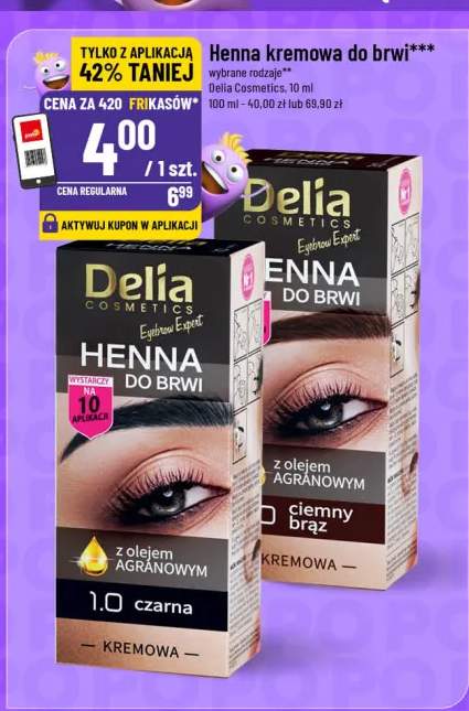 Henna kremowa do brwi