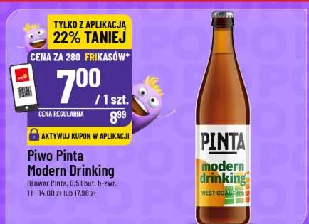 Piwo Pinta Modern Drinking Browar Pinta
