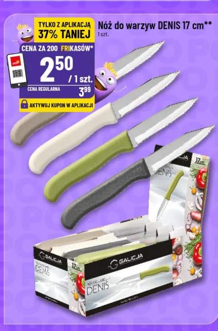 Nóż do warzyw 17cm