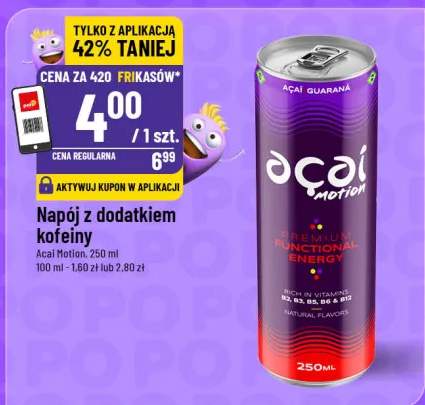 Napój z dodatkiem kofeiny Acai Matte