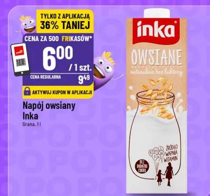 Napój owsiany Inka Grana