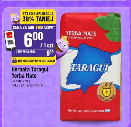 Herbata Taragui Yerba Mate Un Mate