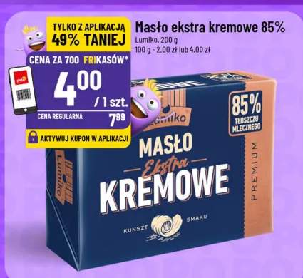 Masło ekstra kremowe 85%