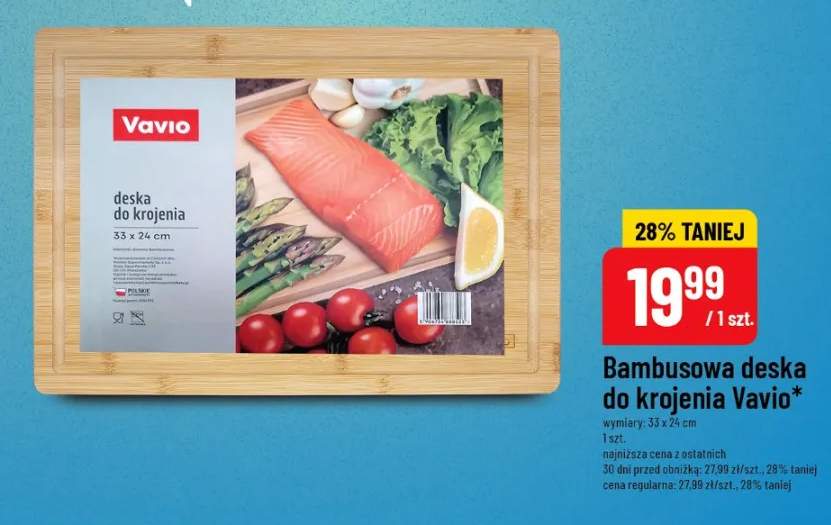 Bambusowa deska do krojenia