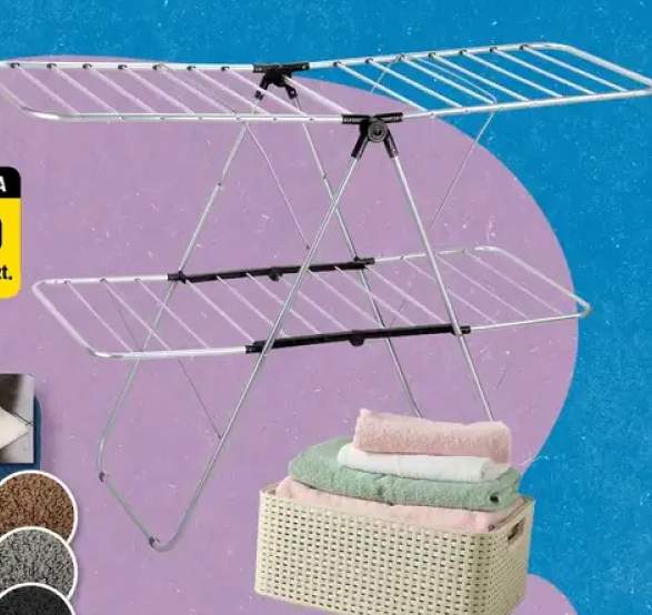 Suszarka do ubrań dwupoziomowa