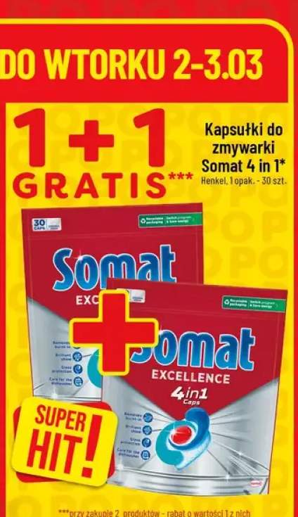 Kapsułki do zmywarki somat 4 in 1