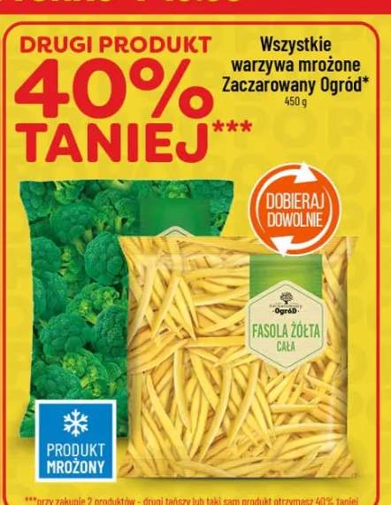 Warzywa mrożone Zaczarowany Ogród