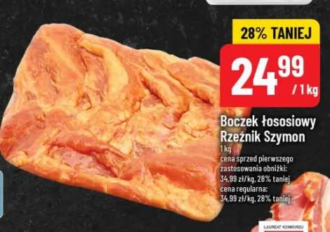 Boczek łososiowy Rzeźnik Szymon