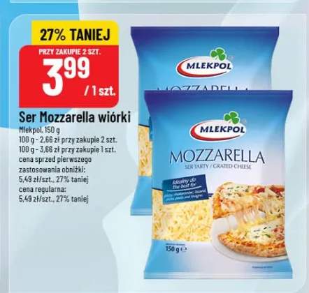 Ser Mozzarella wiórki