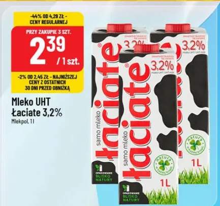Mleko UHT Łaciate 3,2%