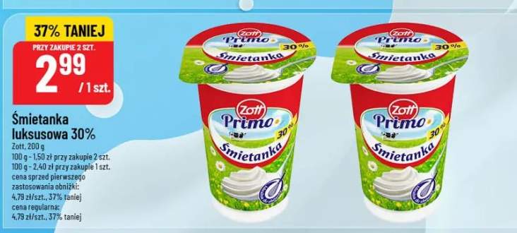 Śmietanka luksusowa 30%