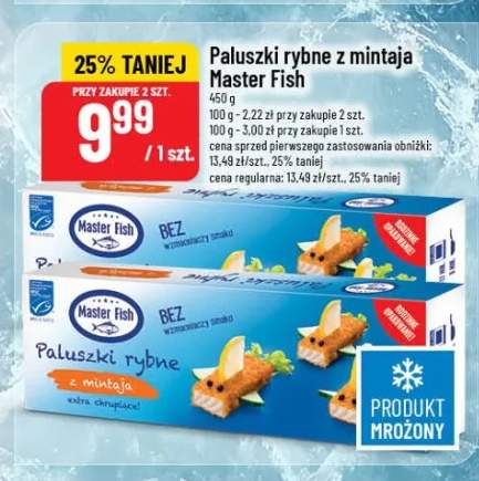 Paluszki rybne z mintaja