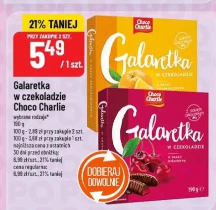 Galaretka w czekoladzie