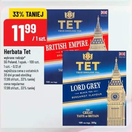 Herbata Tet wybrane rodzaje