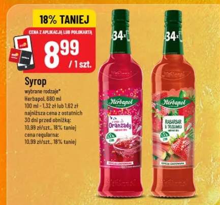 Syrop różne rodzaje