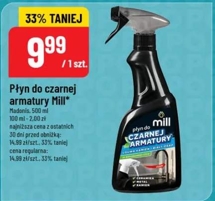 Płyn do czarnej armatury Mill