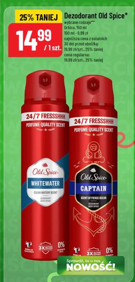 Dezodorant wybrane rodzaje Orbico 150 ml