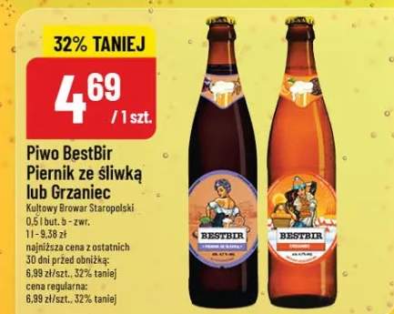 Piwo Piernik ze śliwką Kujawski Browar Staropolski