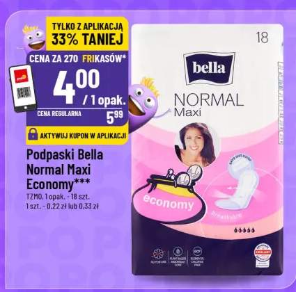 Podpaski Bella Normal Maxi Economy