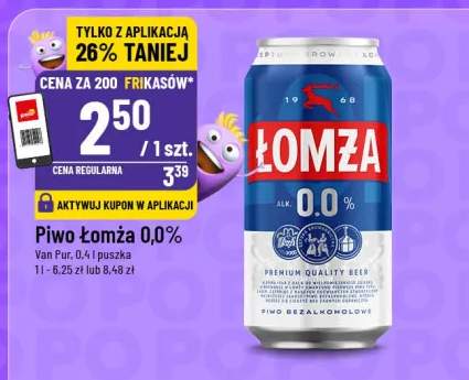 Piwo Łomża 0,0%