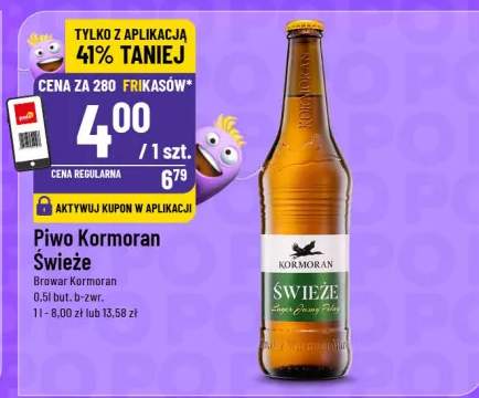 Piwo Kormoran Świeże