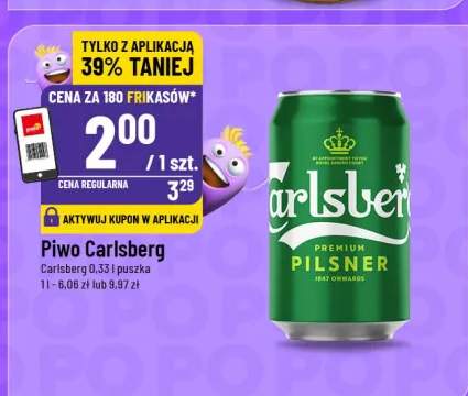 Piwo Carlsberg