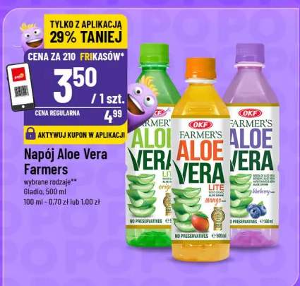 Napój Aloe Vera wybrane rodzaje
