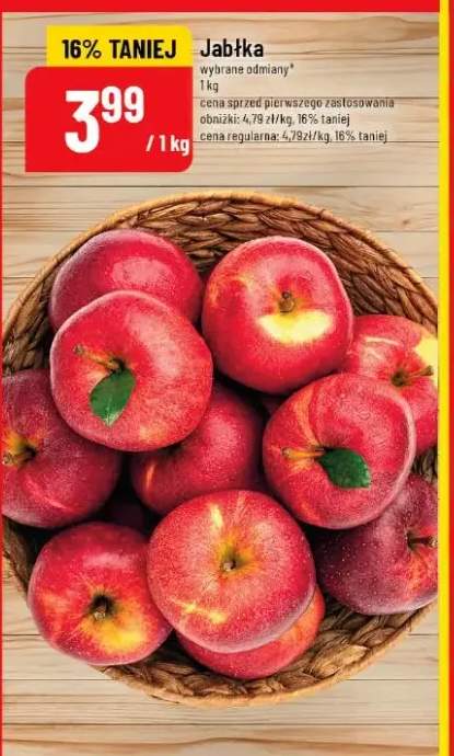 Jabłka wybrane odmiany